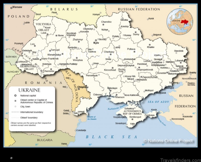 Map of Stryi Ukraine
