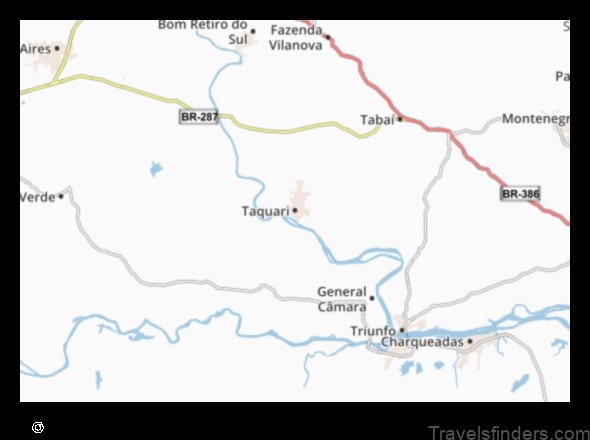 explore the map of taquari brazil with this detailed guide