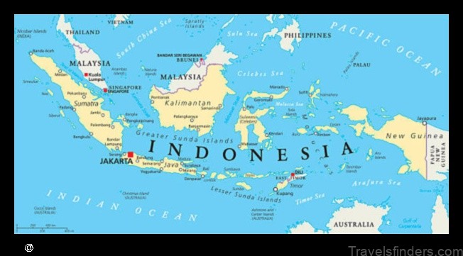 Map of Toho Indonesia