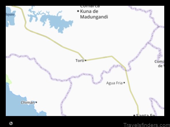 explore the map of torti panama with this detailed guide
