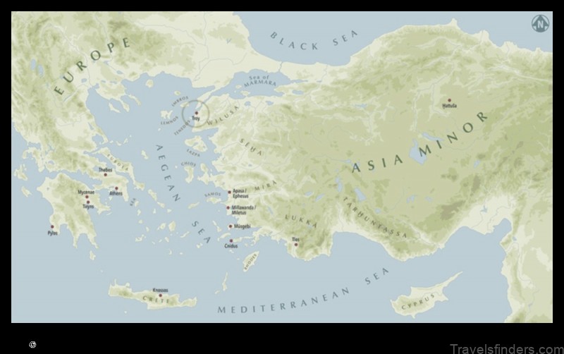 explore the map of troy united states