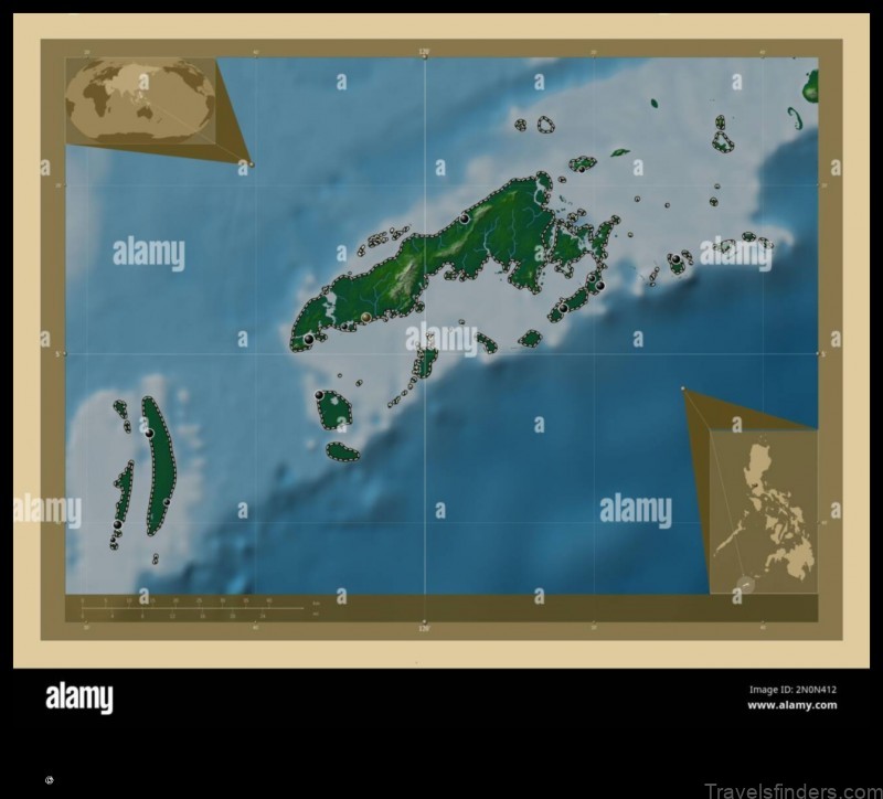 Map of Tumbagaan Philippines