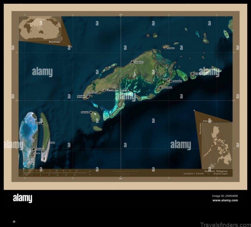 Map of Tumbagaan Philippines