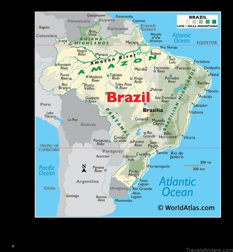 Map of Tuntum Brazil