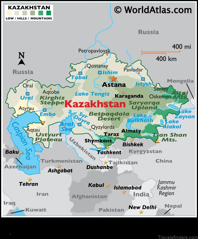 explore the map of ulba kazakhstan a beautiful mountainous region