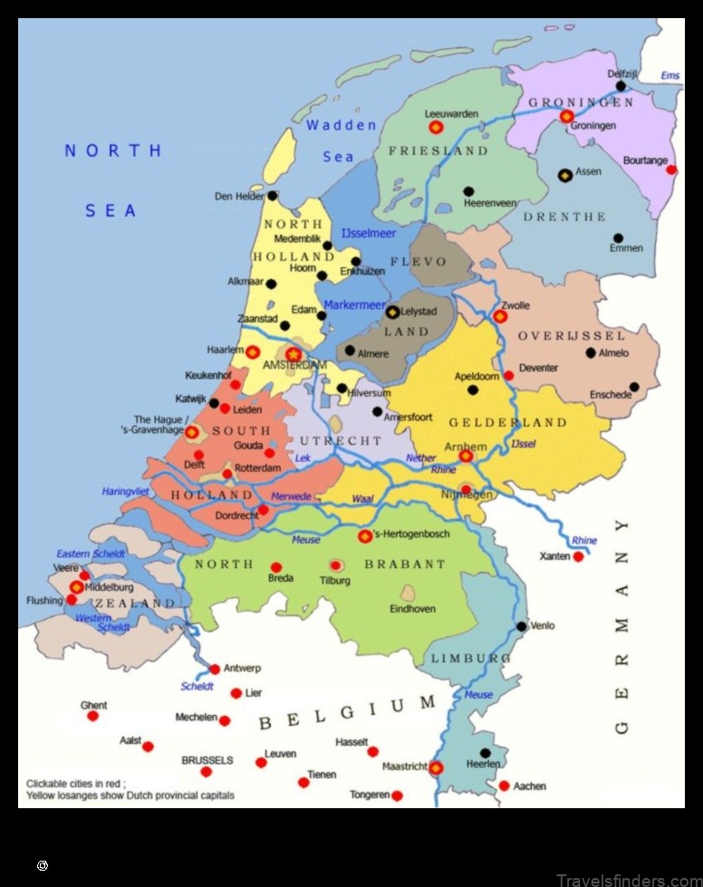 Map of Urmond Netherlands
