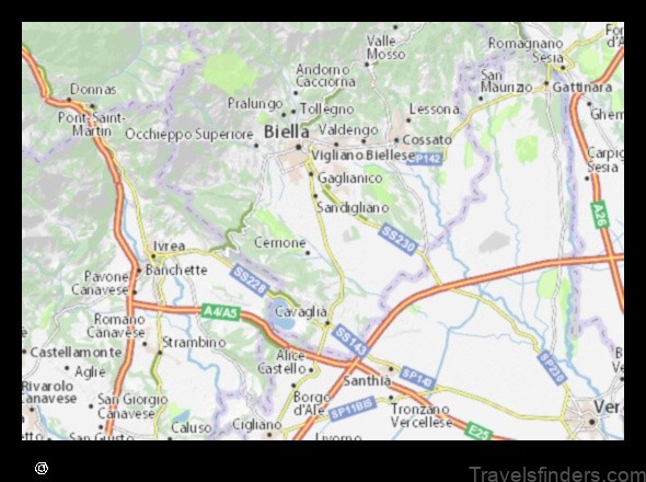 explore the map of vergnasco italy