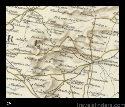 Map of Wetwang United Kingdom