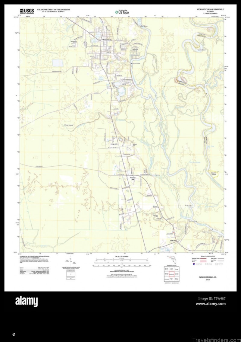 explore the map of wewahitchka united states with this handy guide