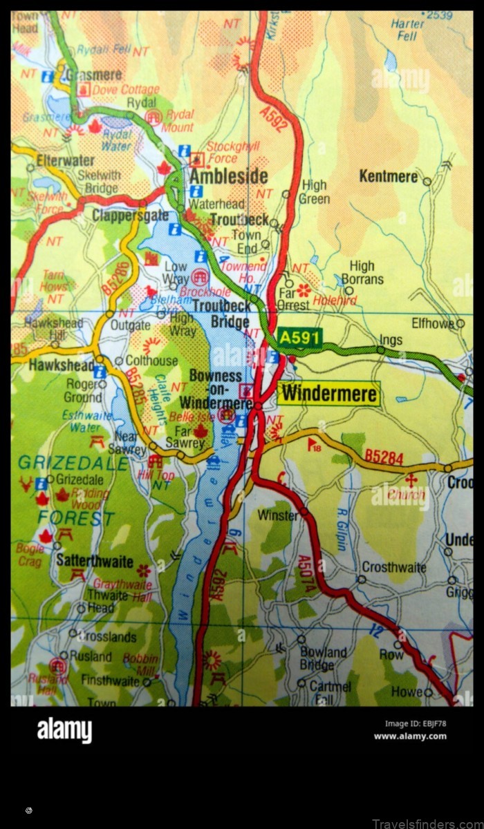 explore the map of windermere united states