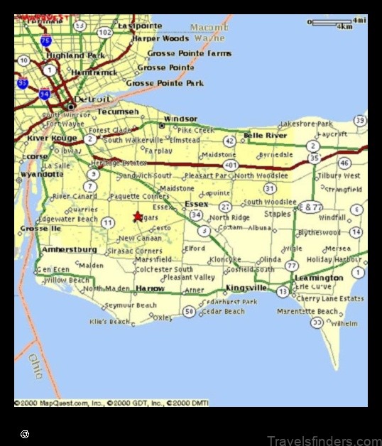 Map of Windsor United States