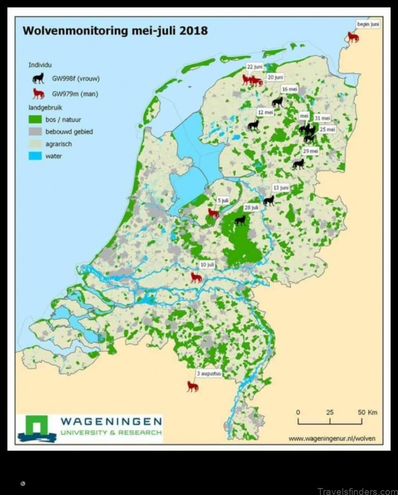 Map of Wolfsbos Netherlands