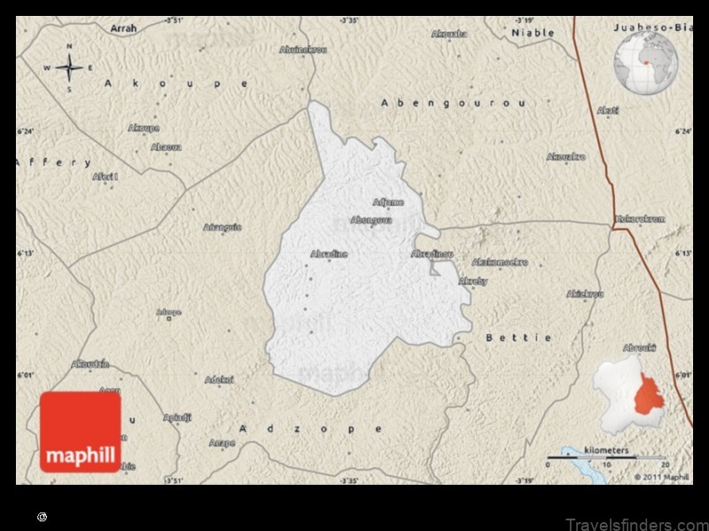 explore the map of yakasse attobrou cote divoire with this handy guide