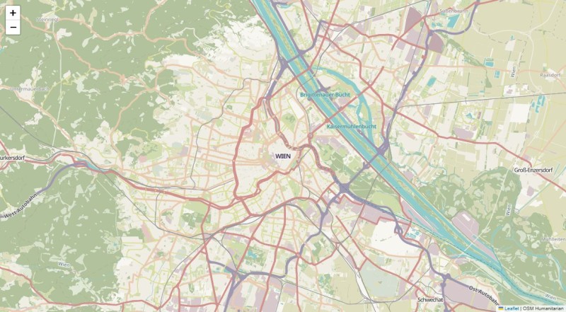 Vienna Tourism Map