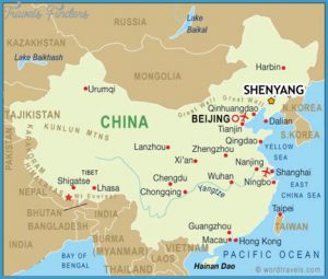 Shenyang Map - TravelsFinders.Com