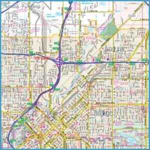 Denver Subway Map - TravelsFinders.Com