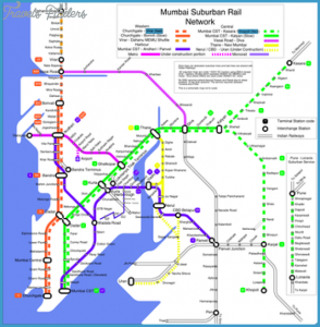 Mumbai Metro Map - TravelsFinders.Com