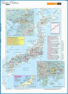 Japan Map Tourist Attractions - TravelsFinders.Com