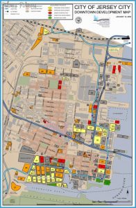 Jersey City Map - TravelsFinders.Com