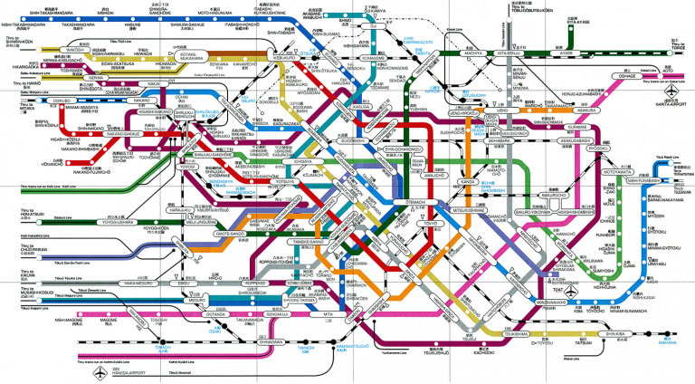 Las Vegas Subway Map - TravelsFinders.Com