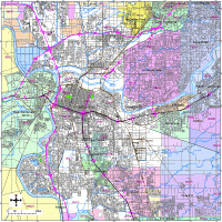 Sacramento Metro Map - TravelsFinders.Com