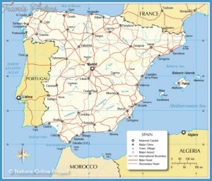 Spain Subway Map - TravelsFinders.Com