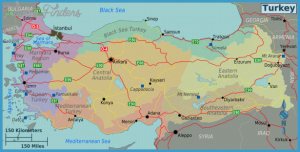 Ankara Map Tourist Attractions - TravelsFinders.Com