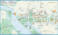 Washington Map Tourist Attractions - TravelsFinders.Com