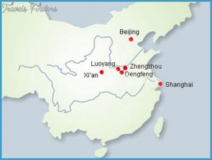 Luoyang Map - TravelsFinders.Com