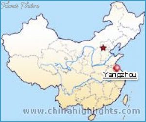 Yangzhou Map - TravelsFinders.Com