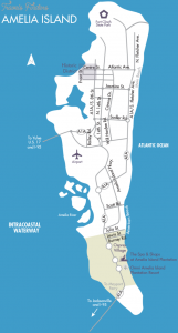 Amelia Island Map - TravelsFinders.Com