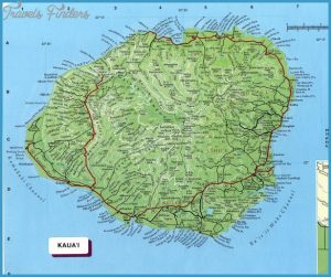 Kauai Map - TravelsFinders.Com