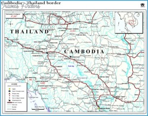 Map Of Cambodia And Thailand Archives - TravelsFinders.Com